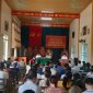 Đảng bộ xã Ngọc Trạo: Hội nghị Đánh giá kết quả giữa nhiệm kỳ thực hiện Nghị quyết Đại hội đảng bộ xã lần thứ XXVII Nhiệm kỳ 2020-2025